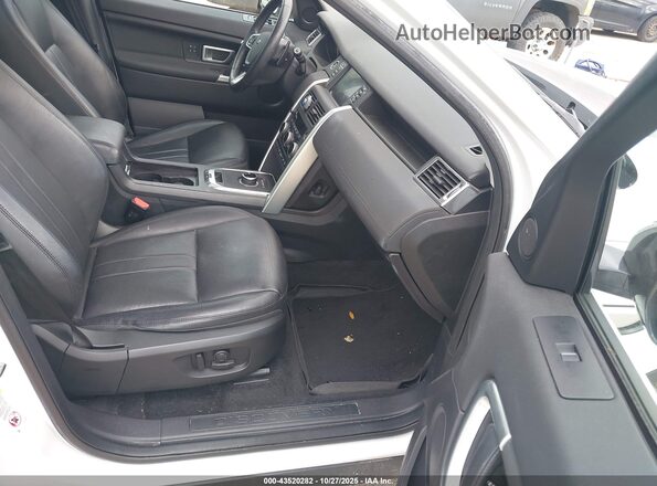 SALCR2FX7KH802397 2019 LAND ROVER DISCOVERY SPORT Белый Вид салона спереди