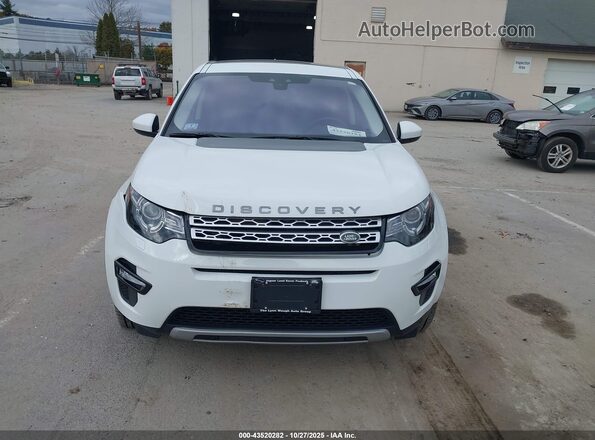 SALCR2FX7KH802397 2019 LAND ROVER DISCOVERY SPORT Белый Вид щитка приборов