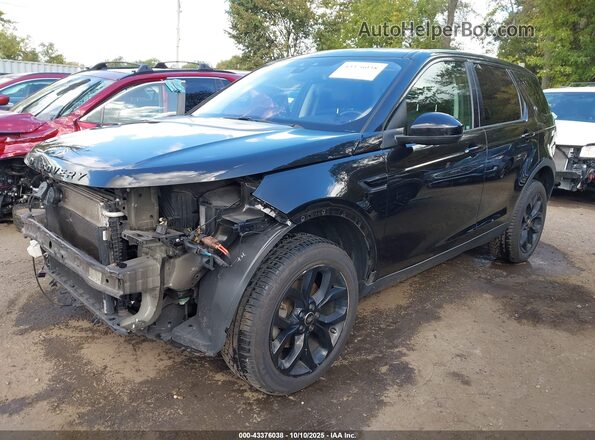 SALCR2RX2JH765852 2018 LAND ROVER DISCOVERY SPORT Black წინა მარცხენა ხედი სამი მეოთხედიდან