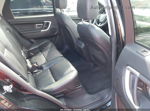 SALCR2RX2JH765852 2018 LAND ROVER DISCOVERY SPORT Black VIN კოდის სტიკერის ხედი