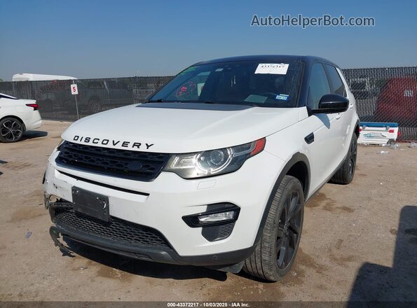 SALCT2BGXGH576130 2016 LAND ROVER DISCOVERY SPORT White Przód lewy
