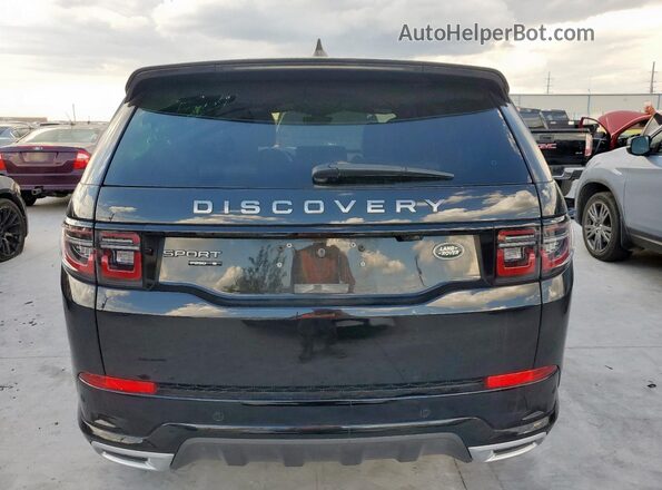 SALCT2FX3LH860719 2020 LAND ROVER DISCOVERY Black Հետևի տեսք