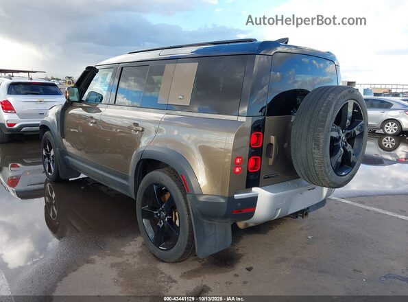 SALE17EU8L2021770 2020 LAND ROVER DEFENDER Gold Trasero izquierdo