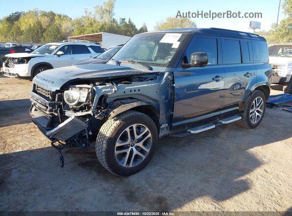 SALE27EU3P2192185 2023 LAND ROVER DEFENDER Серый Передняя левая четверть