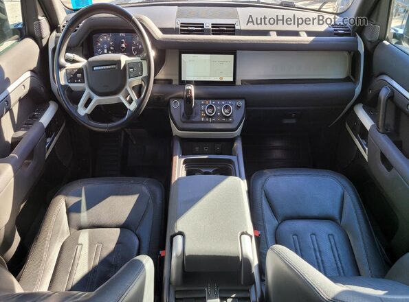 SALE2ERU5N2066549 2022 LAND ROVER DEFENDER Gray Vista del cuadro de instrumentos