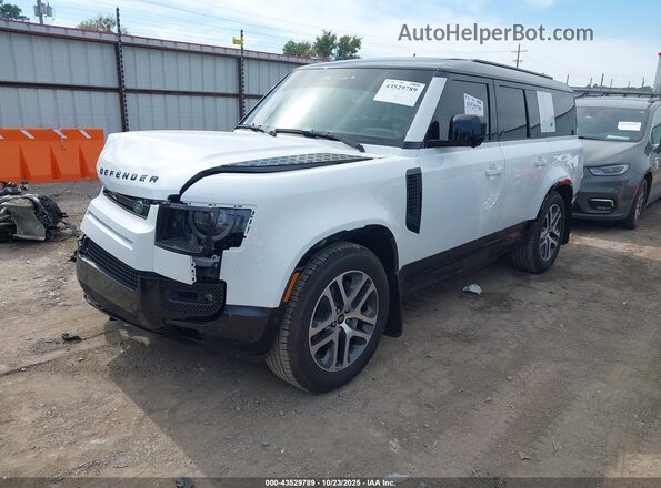 SALE2FEU5R2331536 2024 LAND ROVER DEFENDER White Vista tres cuartos delantera izquierda