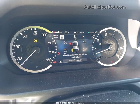 SALE2FEU6P2218322 2023 LAND ROVER DEFENDER Black Вид задніх сидінь