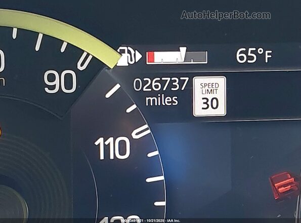 SALE2FEU6P2218322 2023 LAND ROVER DEFENDER Black Панорамний вид салону 360°
