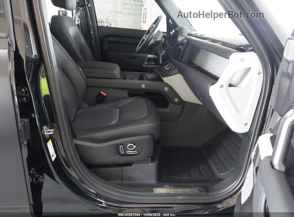 SALE2FEU7P2186514 2023 LAND ROVER DEFENDER Черный Вид салона спереди