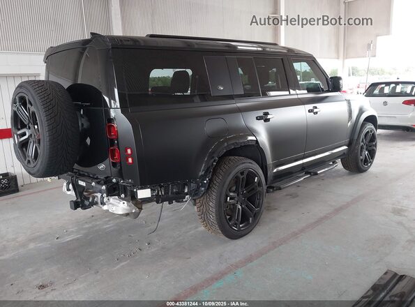SALE2FEU7P2186514 2023 LAND ROVER DEFENDER Черный Задняя правая четверть