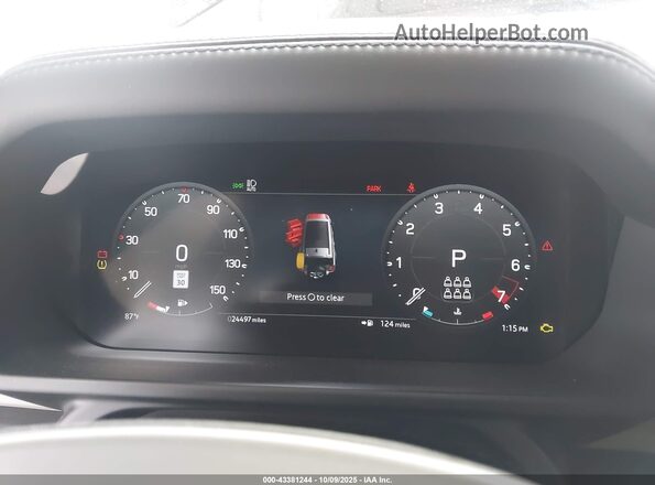 SALE2FEU7P2186514 2023 LAND ROVER DEFENDER Черный Вид задних сидений