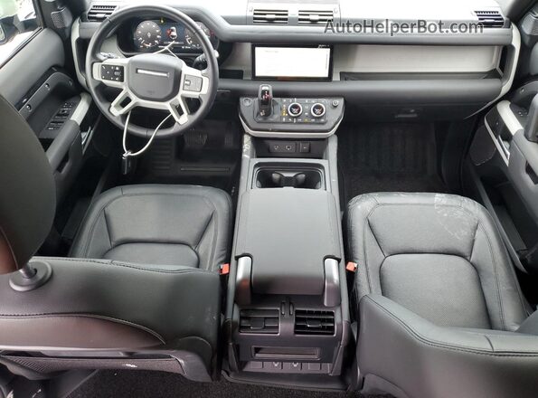 SALEJ7EU0R2304012 2024 LAND ROVER DEFENDER Black წინა პანელის ხედი