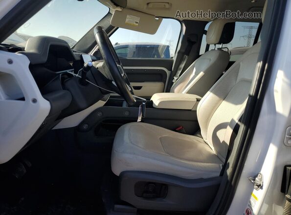 SALEJ7EX4P2136124 2023 LAND ROVER DEFENDER White Vista interior delantera
