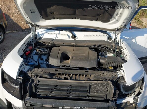 SALEP7EU0L2032891 2020 LAND ROVER DEFENDER White Widok z tyłu