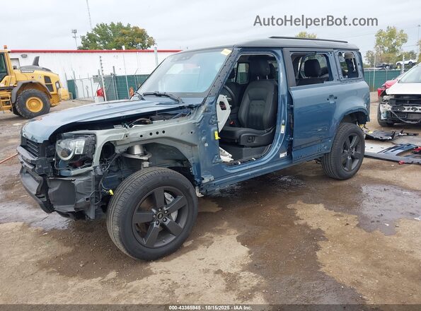 SALEP7EU6L2017389 2020 LAND ROVER DEFENDER Blue Передня ліва чверть
