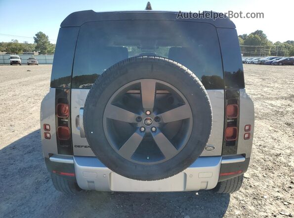 SALEP7RU6M2042482 2021 LAND ROVER DEFENDER Gray უკანა ხედი