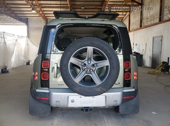 SALEPEEU3L2018620 2020 LAND ROVER DEFENDER Green Vista trasera