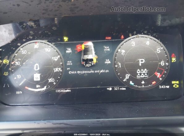 SALEPFEU2P2233918 2023 LAND ROVER DEFENDER Silver Вид задніх сидінь
