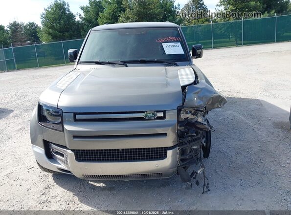 SALEPFEU2P2233918 2023 LAND ROVER DEFENDER Silver Вид задньої частини салону