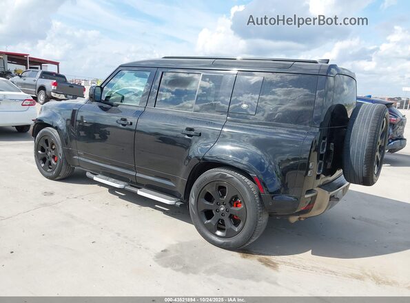 SALEX7EU1P2186354 2023 LAND ROVER DEFENDER Черный Задняя левая четверть
