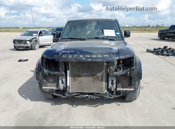 SALEX7EU1P2186354 2023 LAND ROVER DEFENDER Черный Вид задней части салона