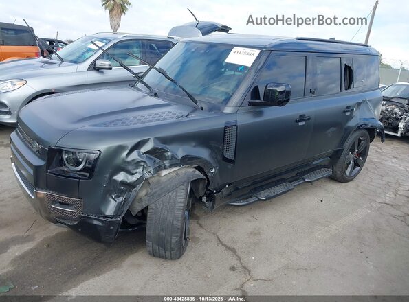 SALEXEEU7L2028762 2020 LAND ROVER DEFENDER Black Vista tres cuartos delantera izquierda