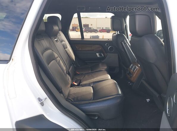 SALGR2RV2JA399609 2018 LAND ROVER RANGE ROVER White 