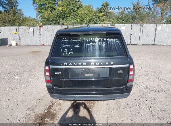 SALGS2FE2HA362711 2017 LAND ROVER RANGE ROVER Black 