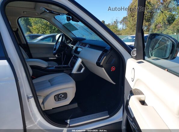 SALGS2FE5HA336720 2017 LAND ROVER RANGE ROVER White Սալոնի դիմացի տեսք