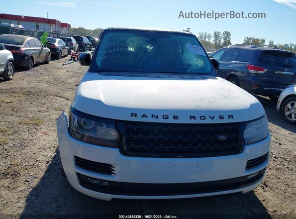 SALGS2FE5HA336720 2017 LAND ROVER RANGE ROVER White Սարքավորումների վահանակի տեսք
