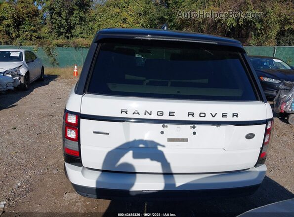 SALGS2FE5HA336720 2017 LAND ROVER RANGE ROVER White 