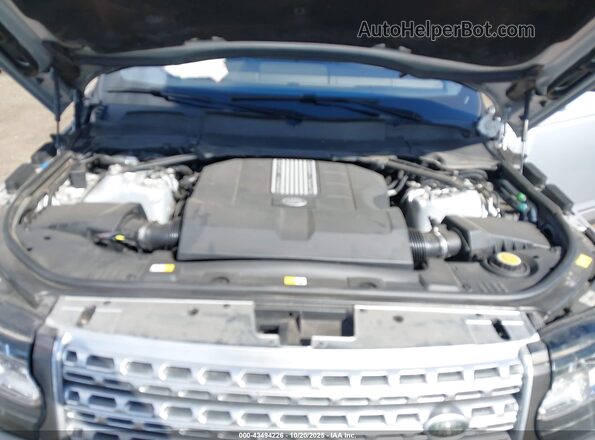SALGS2FV3HA352303 2017 LAND ROVER RANGE ROVER Gray Widok z tyłu