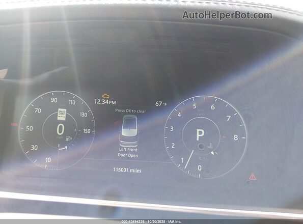 SALGS2FV3HA352303 2017 LAND ROVER RANGE ROVER Gray Widok tylnych siedzeń