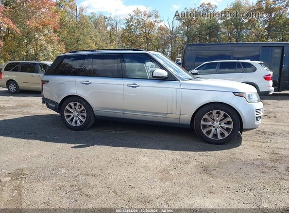 SALGS2FV3HA352303 2017 LAND ROVER RANGE ROVER Gray Widok wnętrza z tyłu