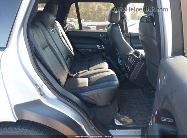 SALGS2FV4HA360460 2017 LAND ROVER RANGE ROVER Silver Widok naklejki z numerem VIN