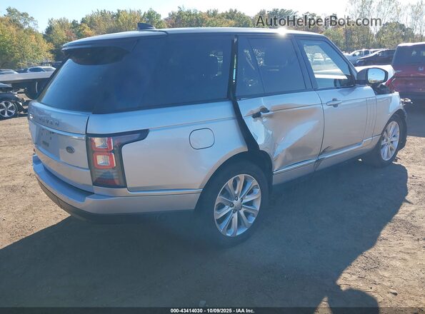 SALGS2FV4HA360460 2017 LAND ROVER RANGE ROVER Silver Tył prawy