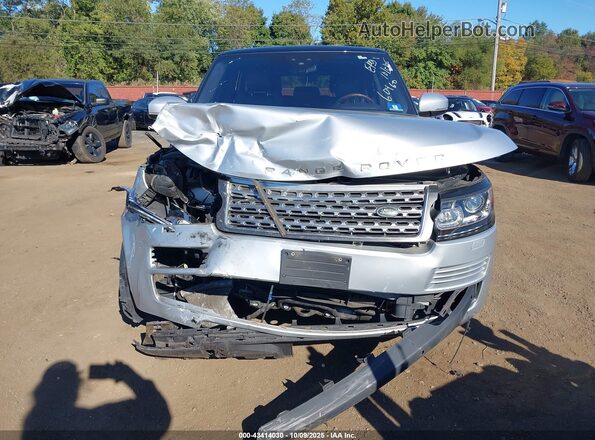 SALGS2FV4HA360460 2017 LAND ROVER RANGE ROVER Silver Widok zestawu wskaźników