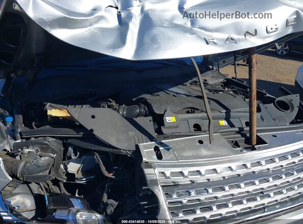SALGS2FV4HA360460 2017 LAND ROVER RANGE ROVER Silver Widok z tyłu