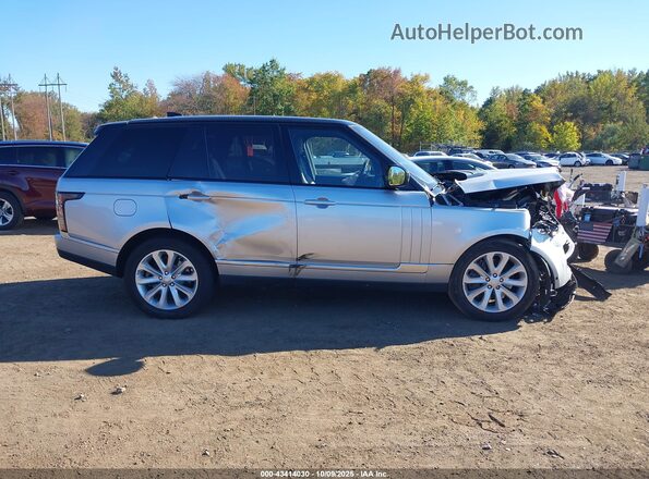 SALGS2FV4HA360460 2017 LAND ROVER RANGE ROVER Silver Widok wnętrza z tyłu