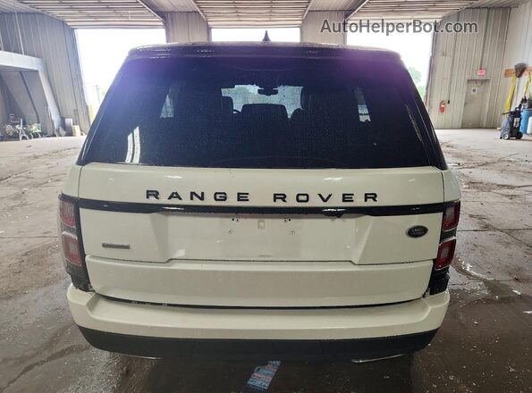 SALGS2RE0JA387401 2018 LAND ROVER RANGE White Rear view