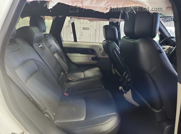 SALGS2RE0JA387401 2018 LAND ROVER RANGE White Rear interior view