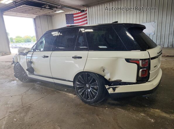 SALGS2RE0JA387401 2018 LAND ROVER RANGE White Rear left