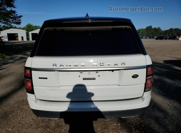 SALGS2RE1JA381316 2018 LAND ROVER RANGE White Rear view