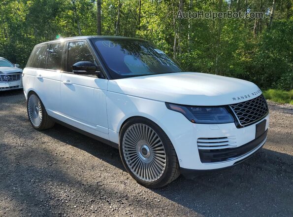 SALGS2RE1JA381316 2018 LAND ROVER RANGE White Front right