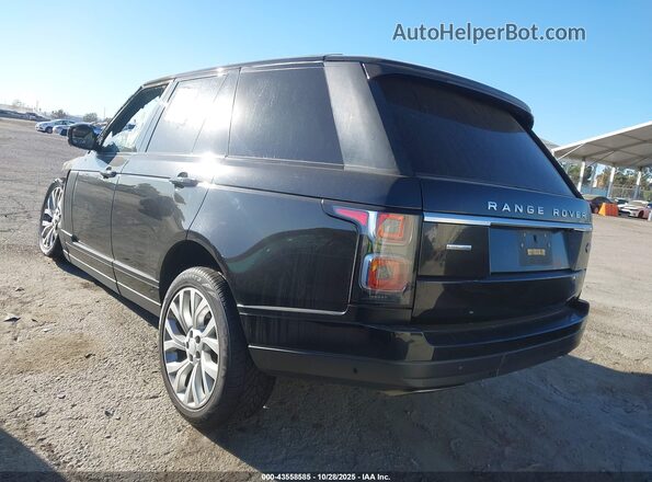 SALGS2RE2JA380711 2018 LAND ROVER RANGE ROVER Black Հետևի ձախ