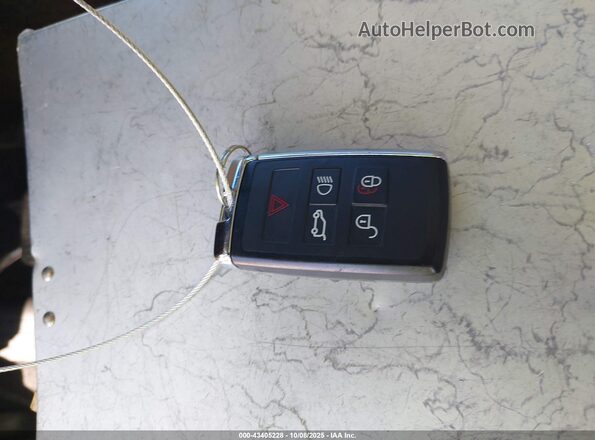 SALGS2RE6KA520552 2019 LAND ROVER RANGE ROVER Black Vista del salpicadero