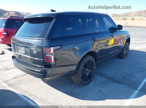 SALGS2RE6KA520552 2019 LAND ROVER RANGE ROVER Black Trasero derecho