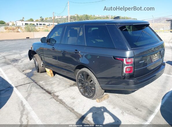 SALGS2RE6KA520552 2019 LAND ROVER RANGE ROVER Black Trasero izquierdo