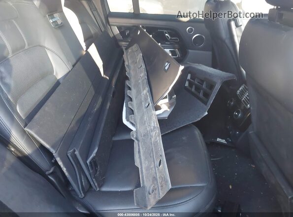 SALGS2RU0NA472123 2022 LAND ROVER RANGE ROVER Black ხელსაწყოთა პანელის ხედი