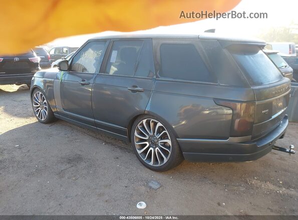 SALGS2RU0NA472123 2022 LAND ROVER RANGE ROVER Black უკანა მარცხენა